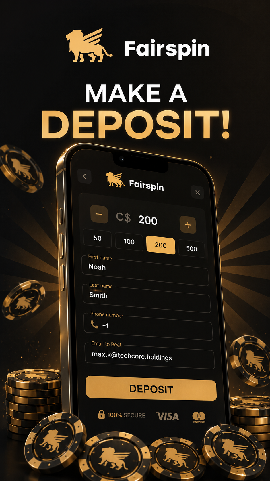 Fairspin screenshot 2
